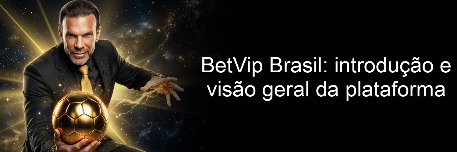 BetVip Brasil: introdução e visão geral da plataforma